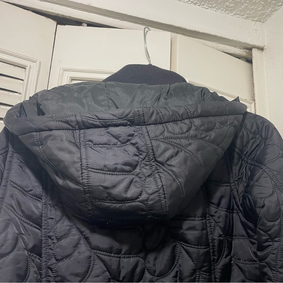 Armani Exchange A|X  Women's Down Black Winter Quilted Puffer Jacket XS - Picture 8 of 8